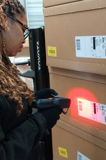 lecture des sscc pour le logiciel de cross-docking