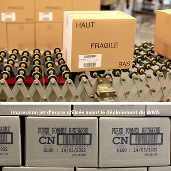 comparaison jet d'encre et impression d'étiquette